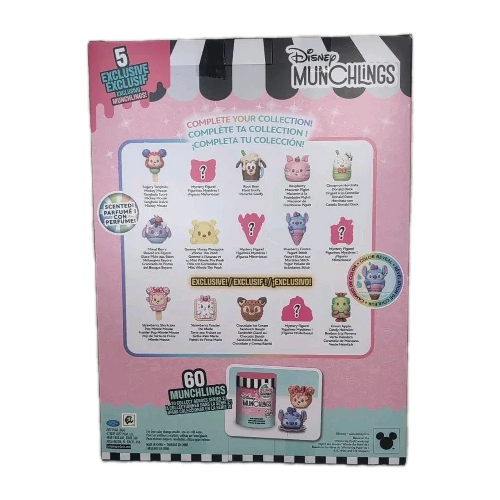 Disney Munchlings Global Gourmet Series 2 Mini Munch Snack Surprise Set NIB